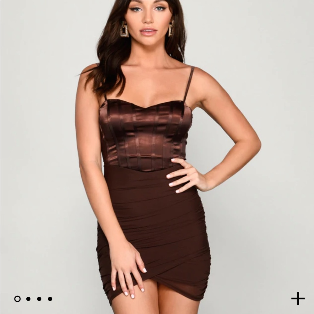 Corset mini dress